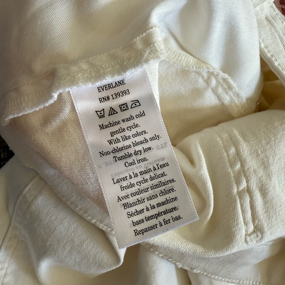 EVERLANE barrel utility jeans pants sz 8 exec cond CUTE! - Picture 5 of 8